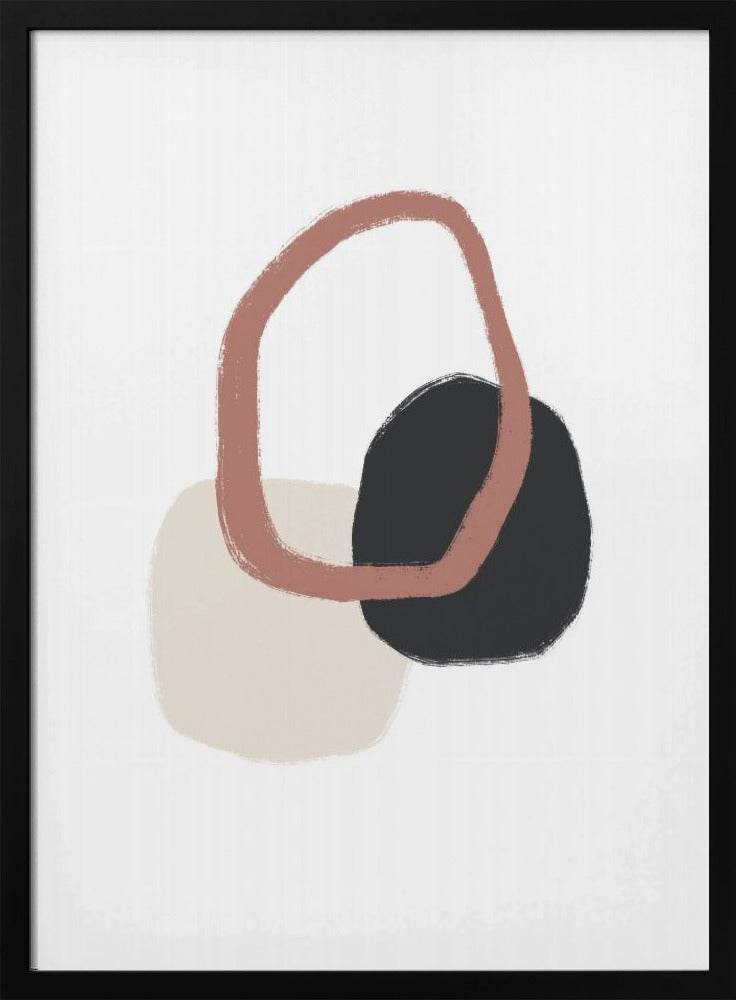 Abstraktes Trio | Poster