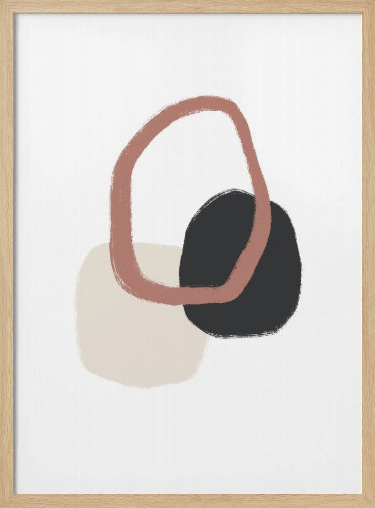 Abstraktes Trio | Poster