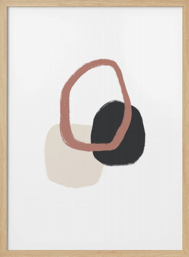 Abstraktes Trio | Poster