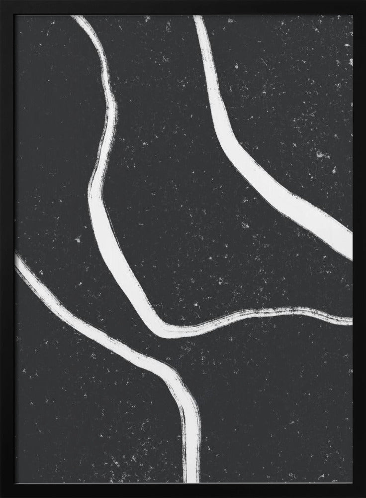 Monochrome Pfade | Poster