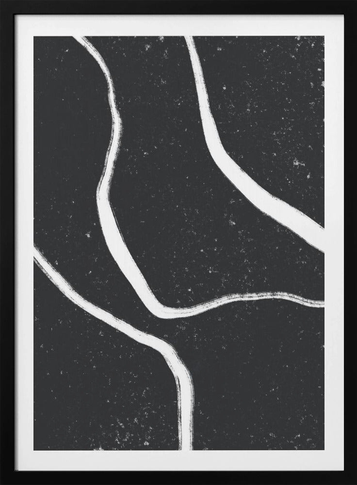 Monochrome Pfade | Poster