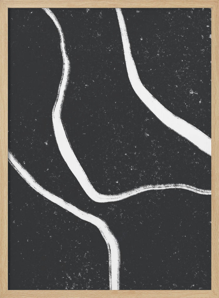 Monochrome Pfade | Poster