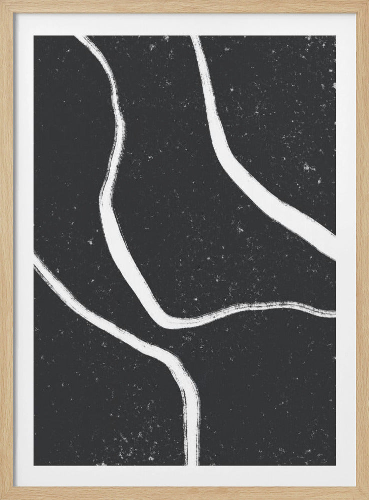Monochrome Pfade | Poster