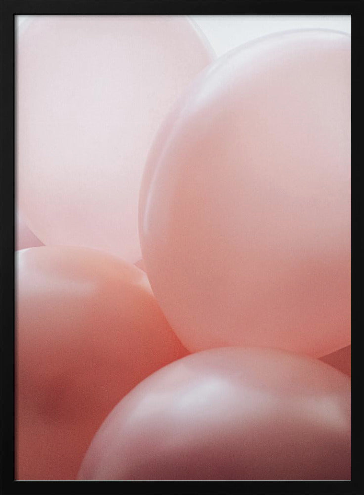 Zartrosa Ballons | Poster