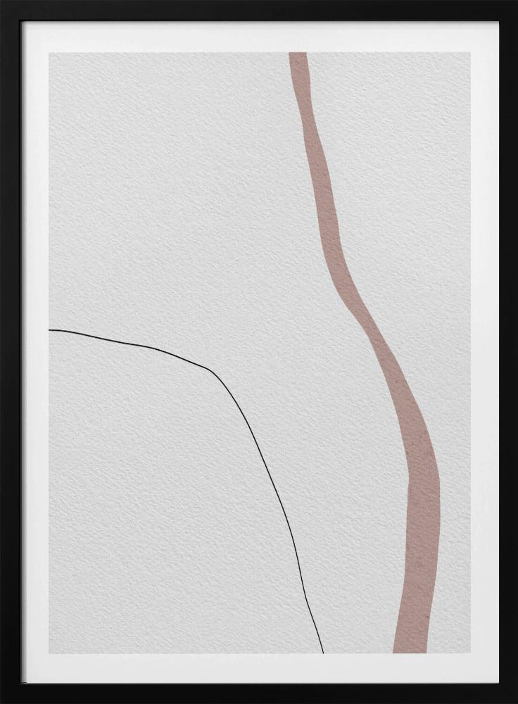 Gebogene Spuren | Poster
