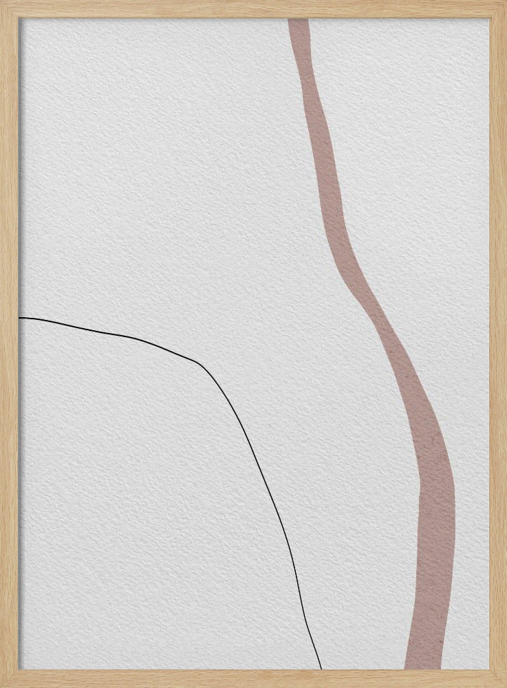 Gebogene Spuren | Poster