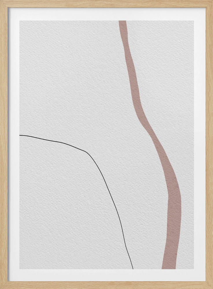 Gebogene Spuren | Poster