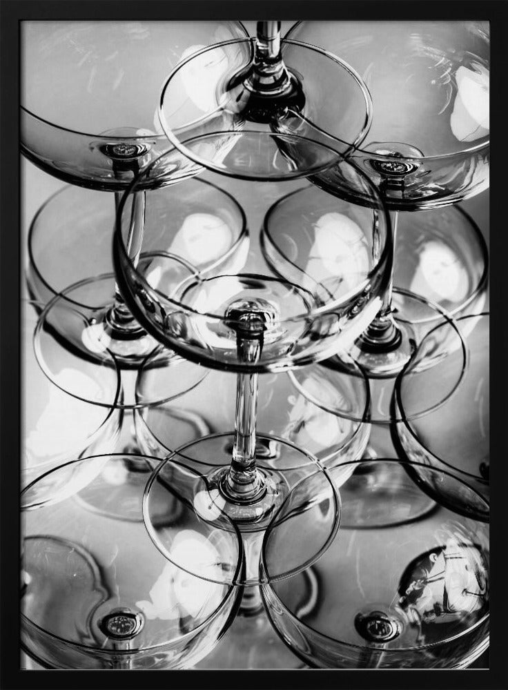 Champagnerturm_8 | Poster