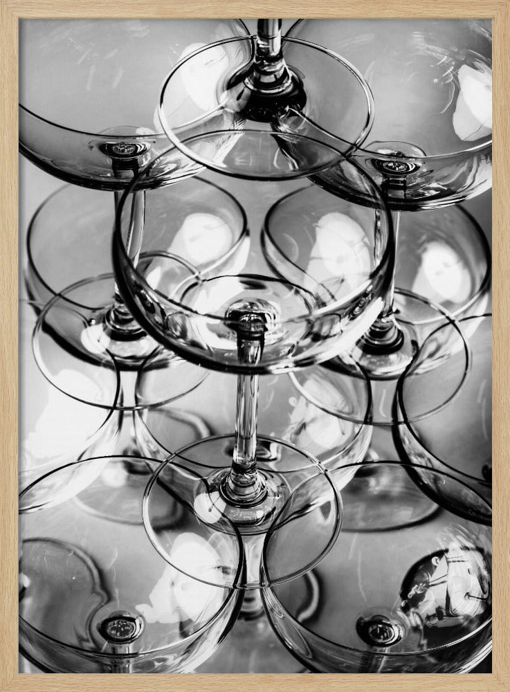 Champagnerturm_8 | Poster