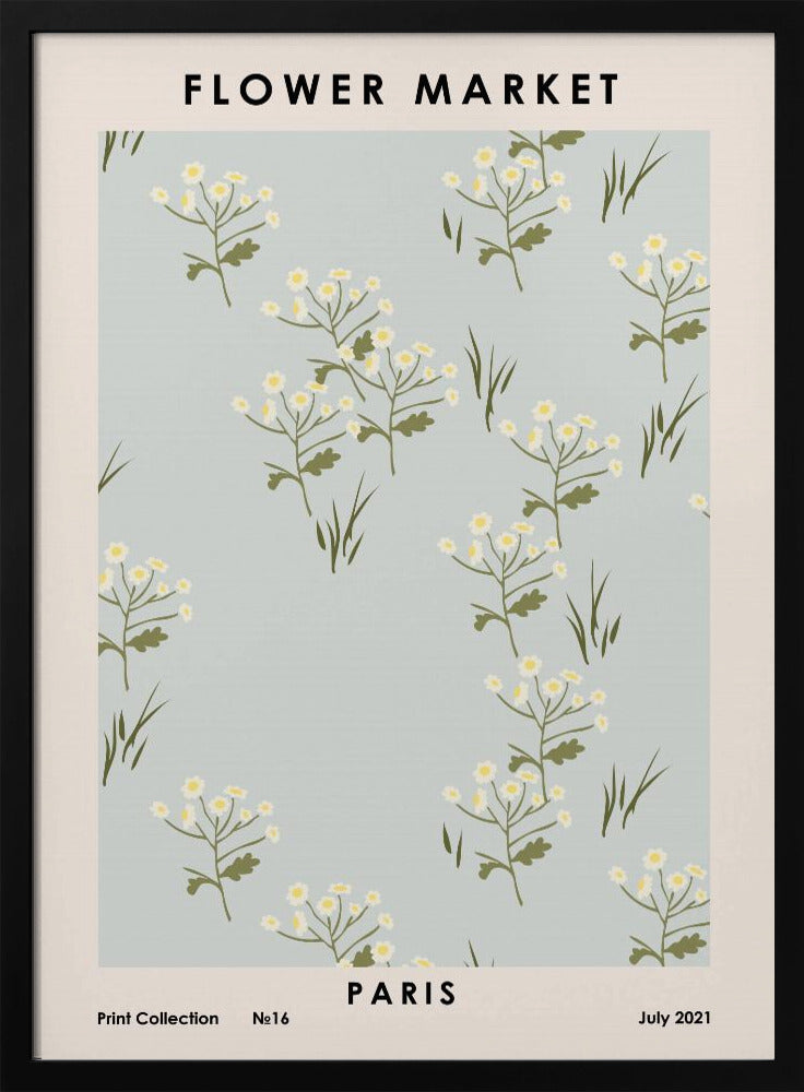 Blumenmarkt Paris | Poster