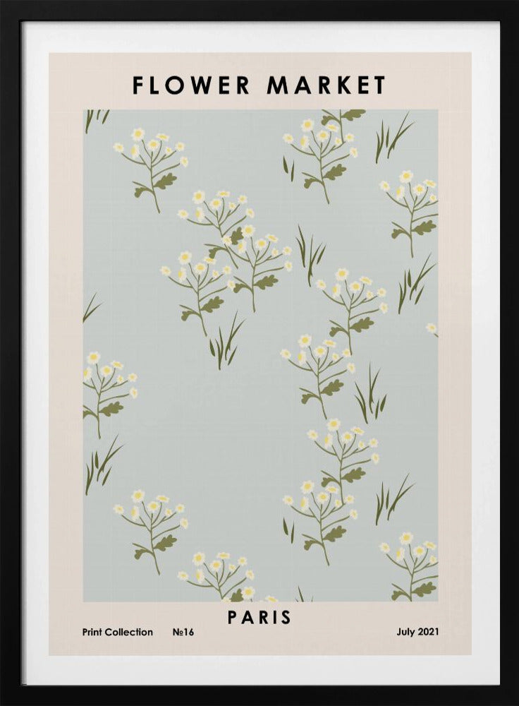 Blumenmarkt Paris | Poster
