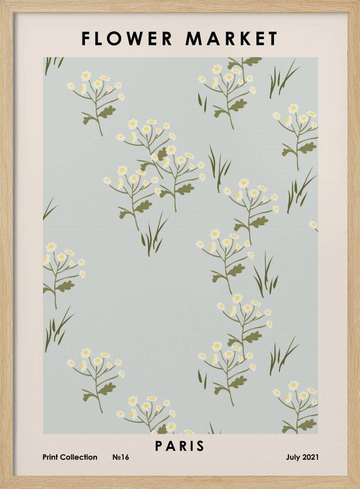 Blumenmarkt Paris | Poster