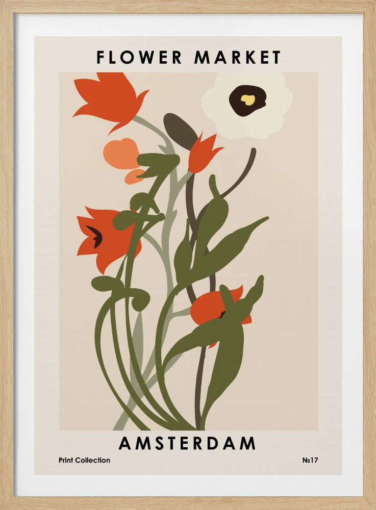 Blumenmarkt Amsterdam | Poster