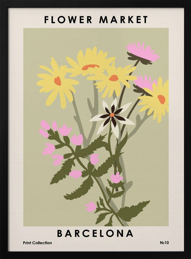 Blumenmarkt Barcelona | Poster