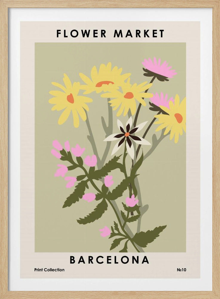 Blumenmarkt Barcelona | Poster