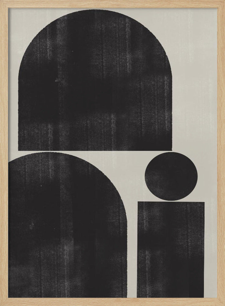 Geometrische Stille | Poster