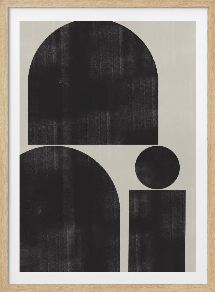 Geometrische Stille | Poster