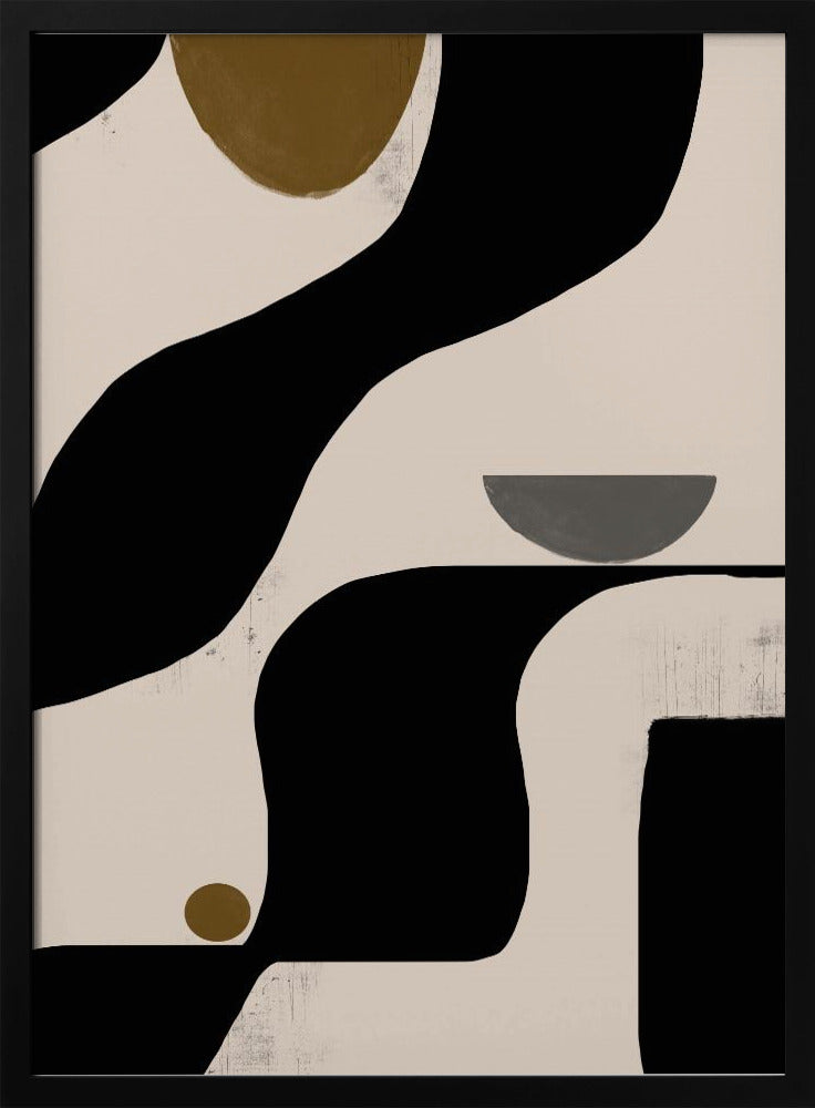 Fließende Geometrie | Poster