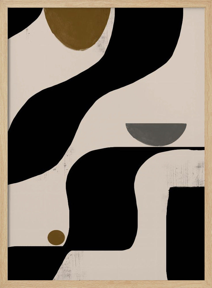 Fließende Geometrie | Poster