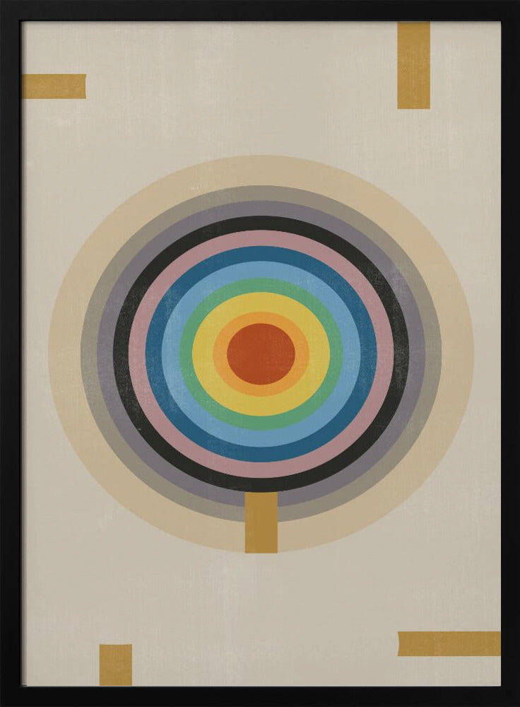 Konzentrisches Spektrum | Poster