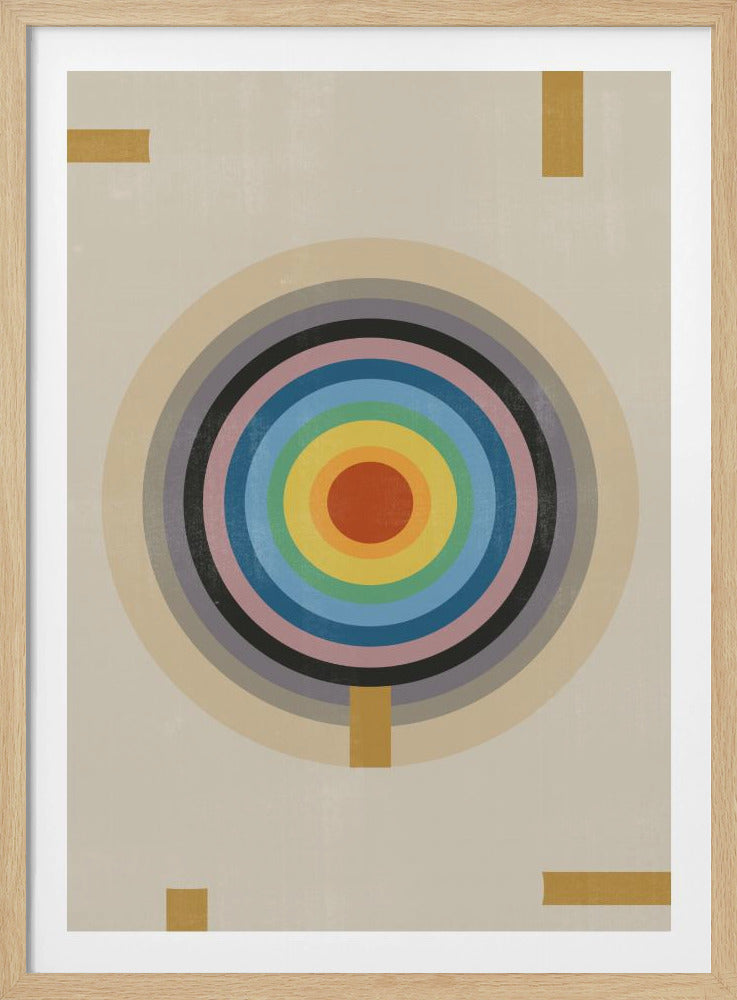 Konzentrisches Spektrum | Poster