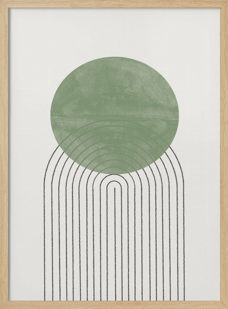 Green Orbit Echoes | Poster