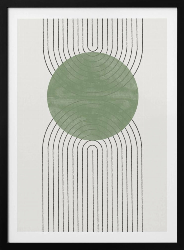 Green Harmony Flow | Poster