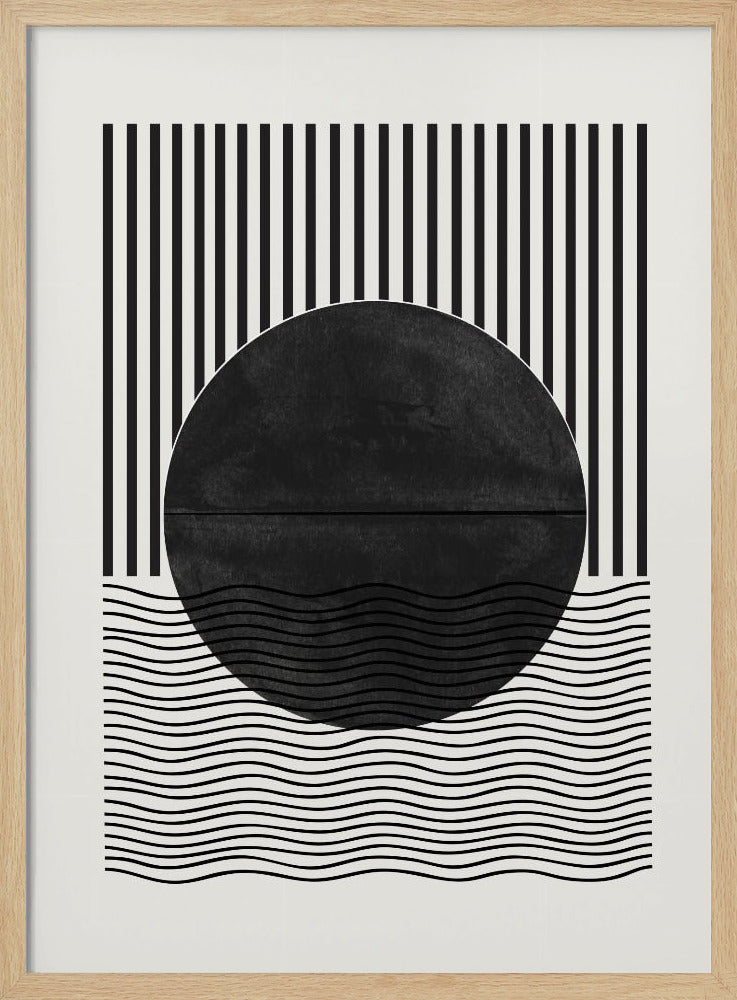 Monochrome Eclipse | Poster