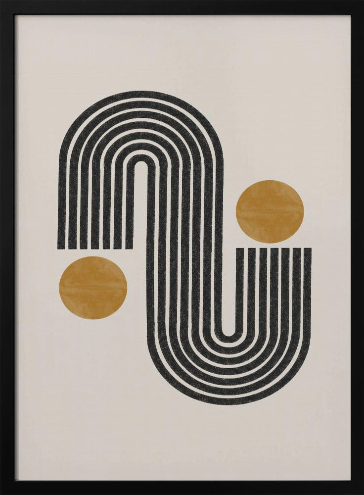 Geschwungene Harmonie | Poster