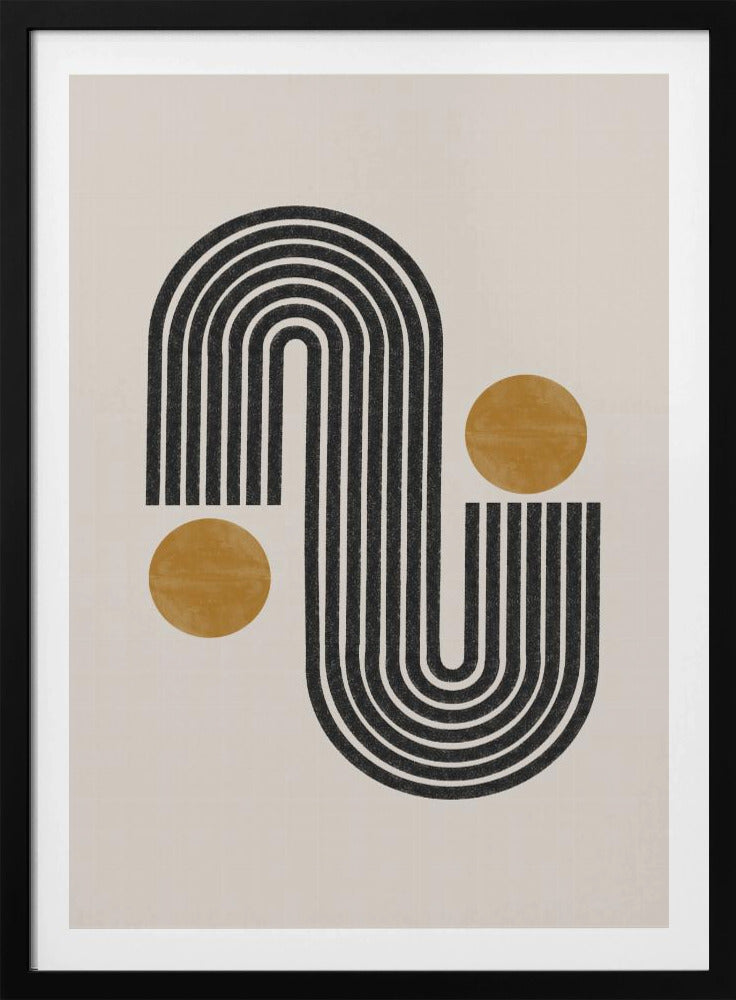Geschwungene Harmonie | Poster