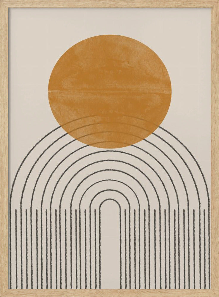 Bogen und Sonnenstrahl | Poster