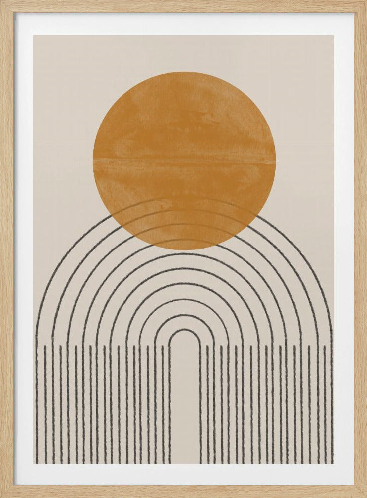 Bogen und Sonnenstrahl | Poster