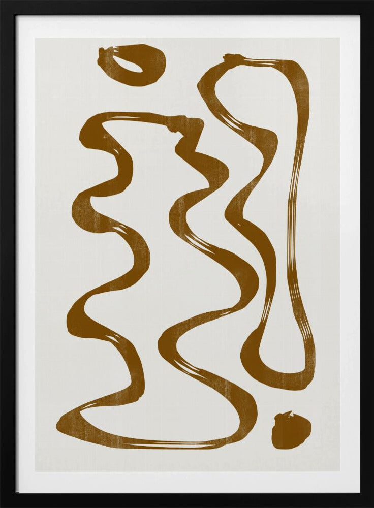 Kurven und Linien | Poster