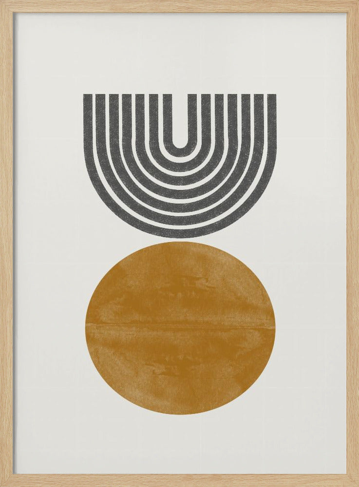 Geometrische Harmonie | Poster