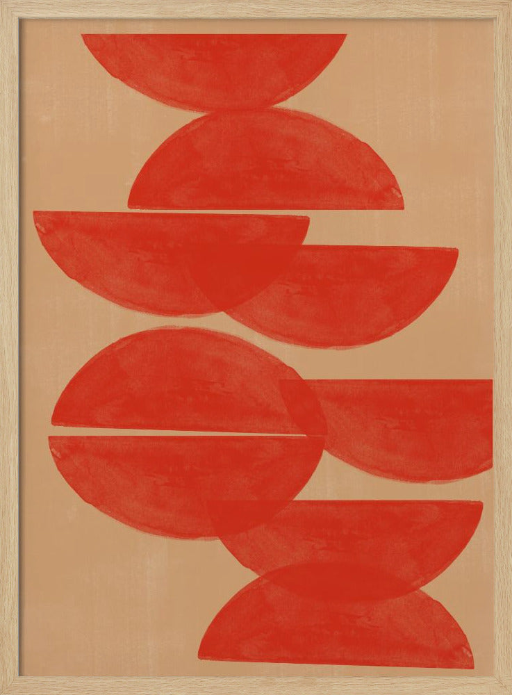 Purpurne Symmetrie | Poster