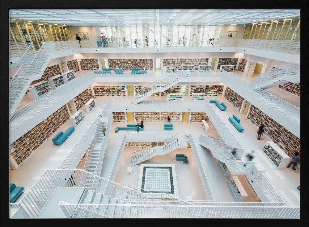 Bibliothek Stuttgart | Poster