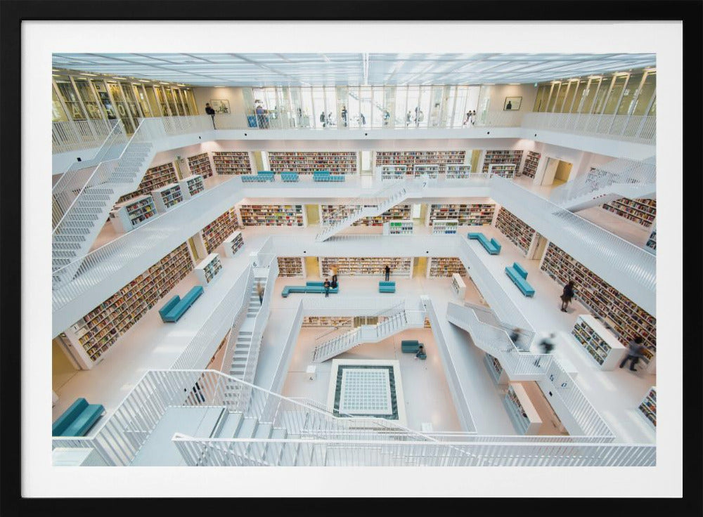 Bibliothek Stuttgart | Poster