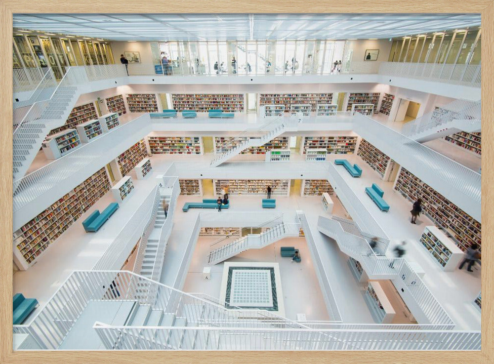 Bibliothek Stuttgart | Poster
