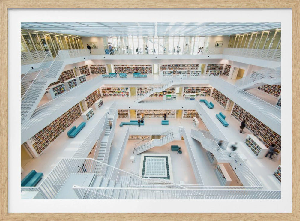 Bibliothek Stuttgart | Poster