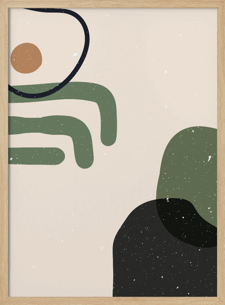 Abstrakte Komposition 7 | Poster