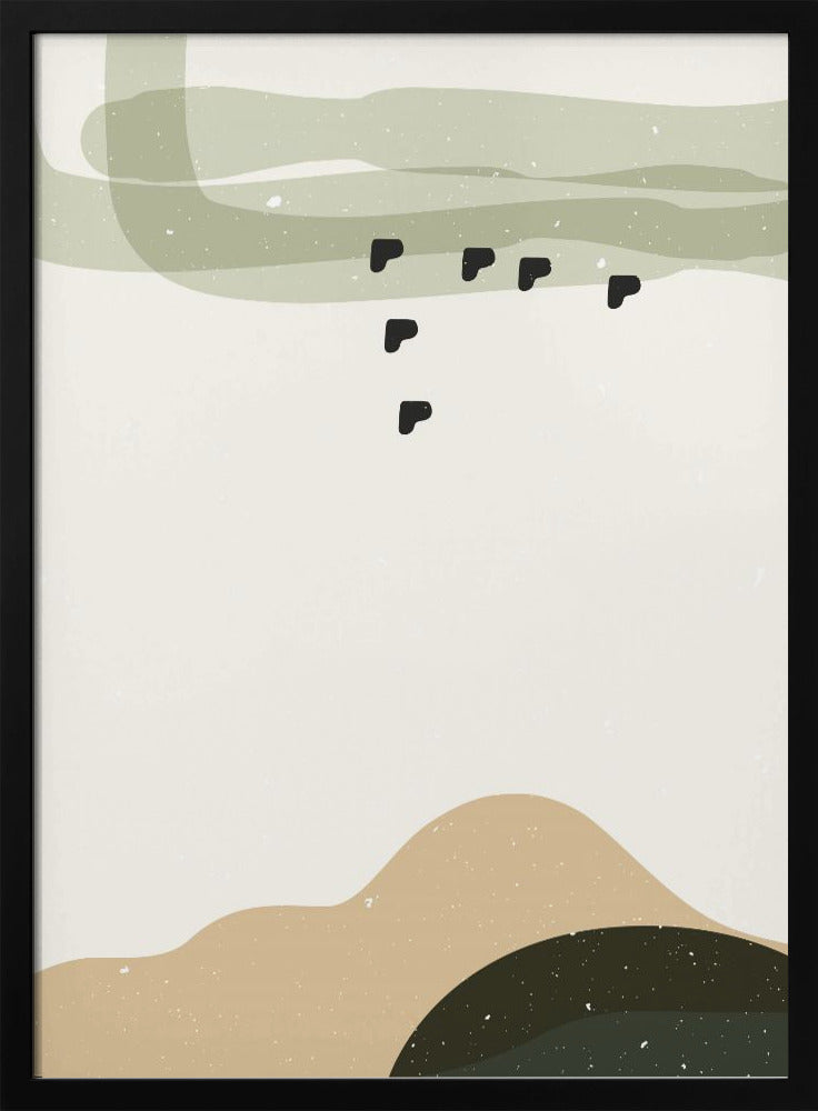 Abstrakte Komposition 9 | Poster