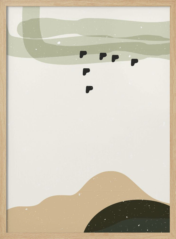 Abstrakte Komposition 9 | Poster
