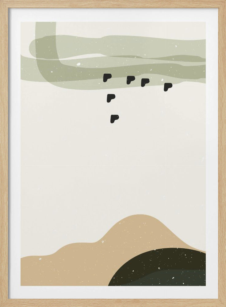 Abstrakte Komposition 9 | Poster