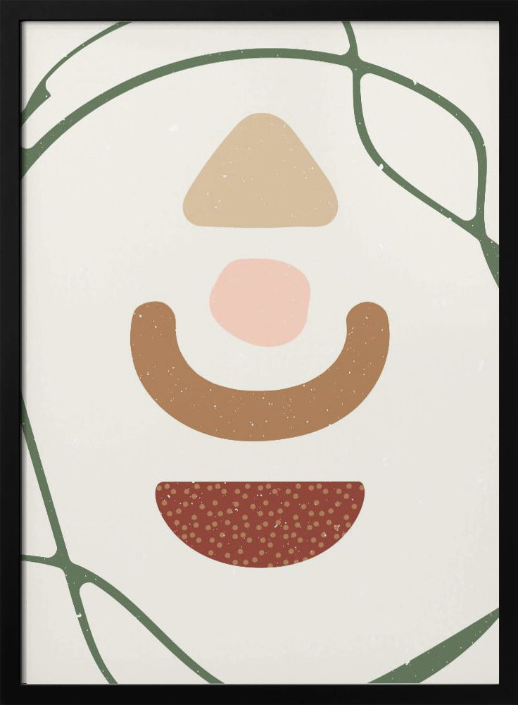 Abstrakte Komposition 10 | Poster