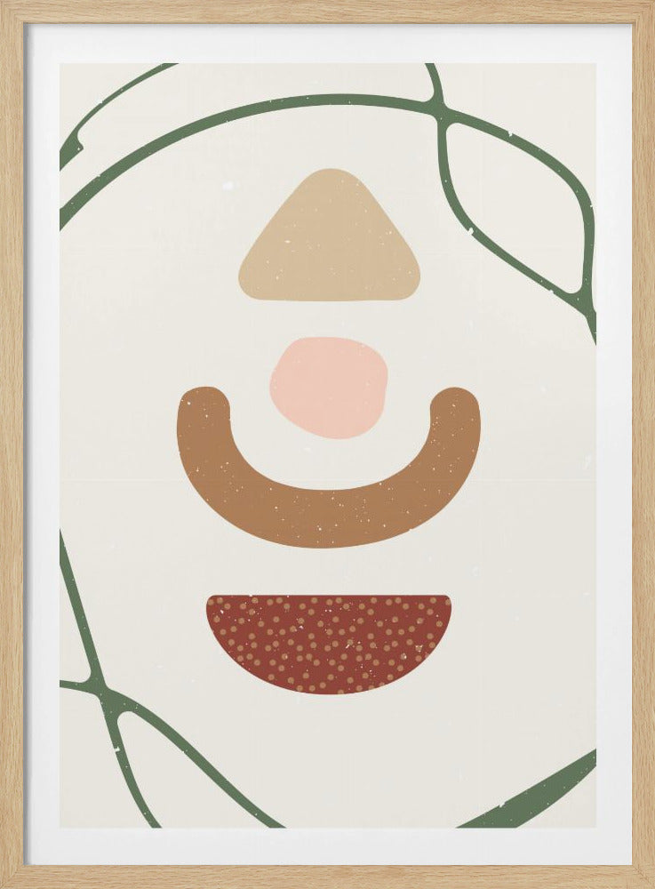 Abstrakte Komposition 10 | Poster