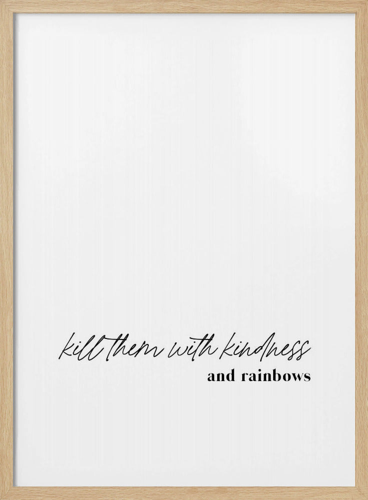 Minimalist Typography Artwork | Poster