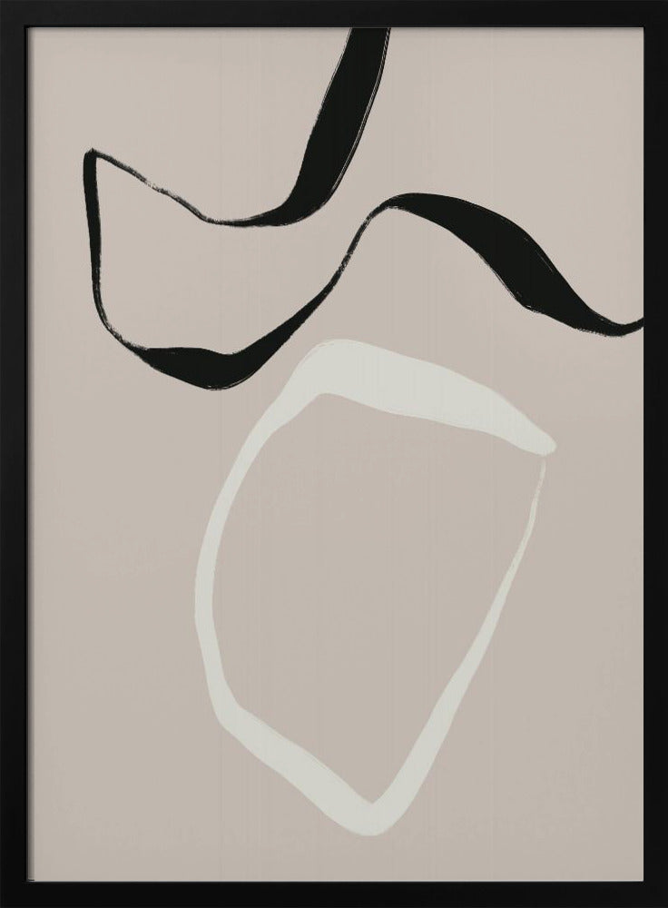 Schwebende Formen | Poster
