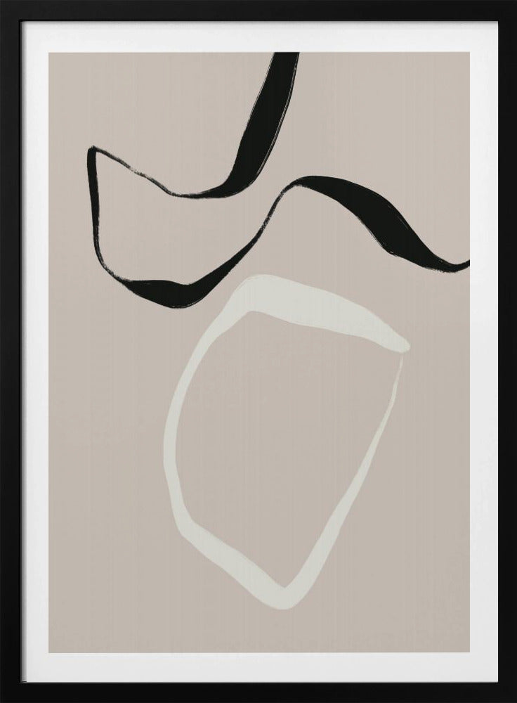 Schwebende Formen | Poster