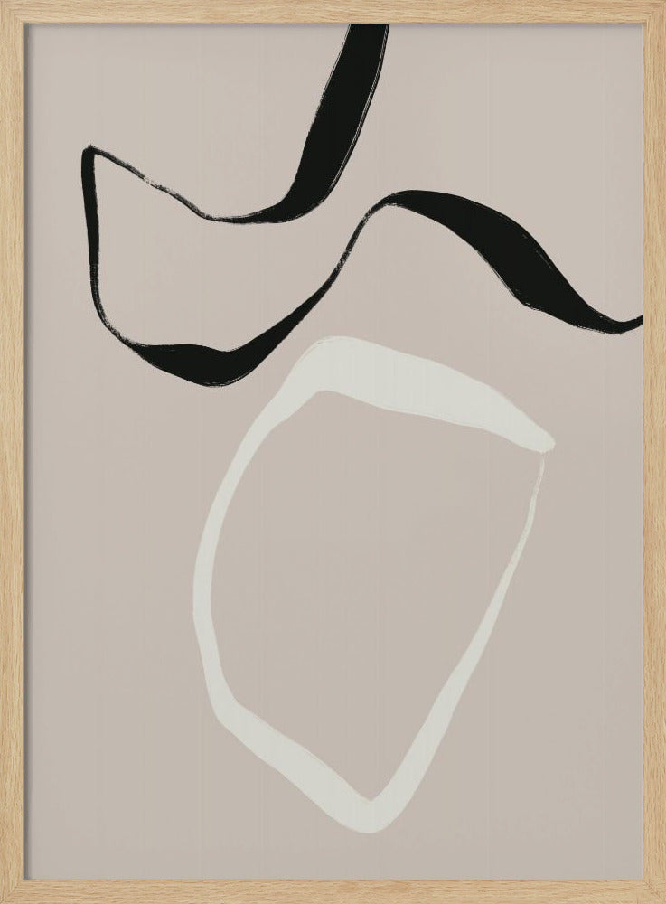 Schwebende Formen | Poster