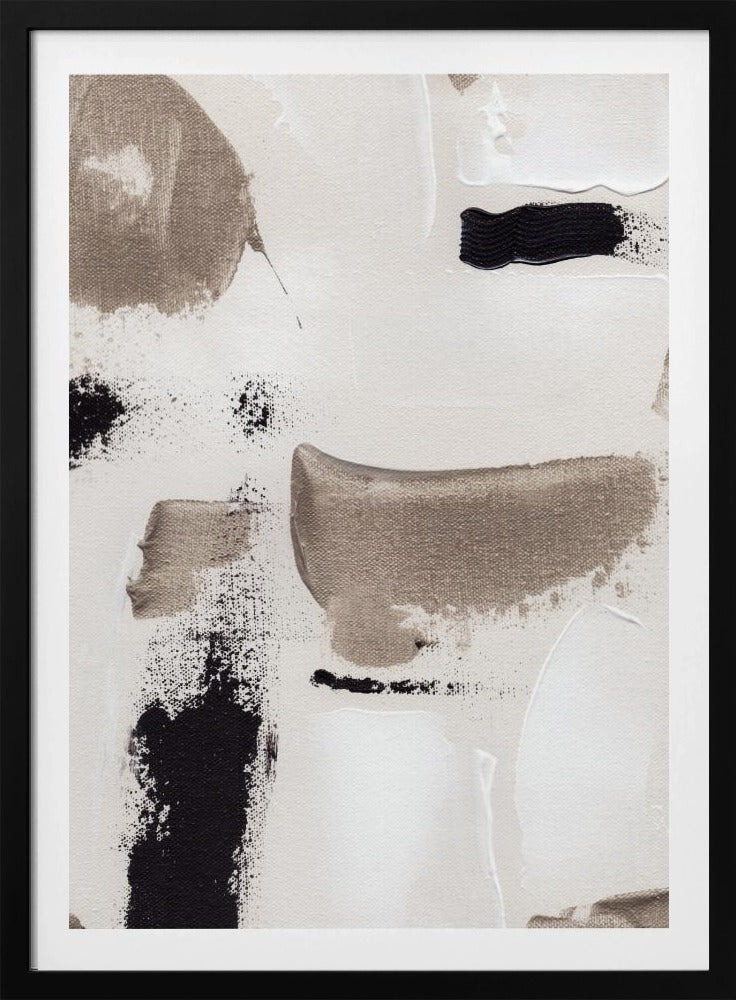 Abstrakte Wischbewegungen | Poster